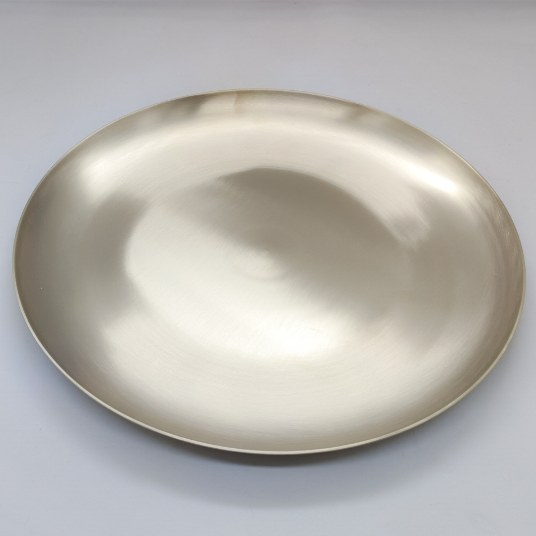 Casaveda® Pure Bronze Dinner Set | Ayurvedic Bronze Plate | Kansa Dinner Set for 6 | Classic Design