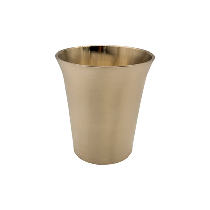 Casaveda® 7-Piece Kansa Solid Dinner Set | 1 Plate (12" Thali), 3 Bowls, 1 Glass, 1 Sweet Dish Plate, 1 Spoon - Bronze Dinner Set, Pari Design