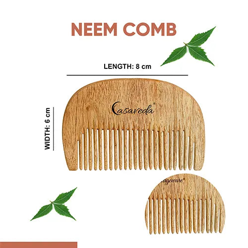 Casaveda Neem Wood Beard Comb